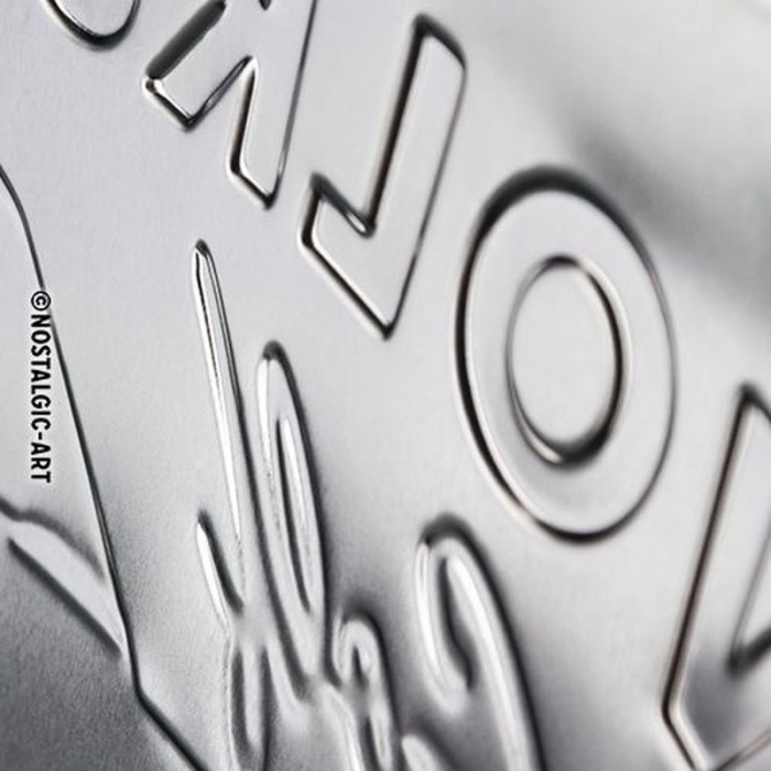 Blechschild Volkswagen Golf GTI 4